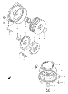 GZ250 Маслонасос