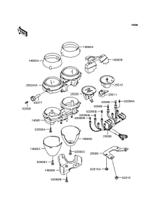 ZR1100 Спидометр