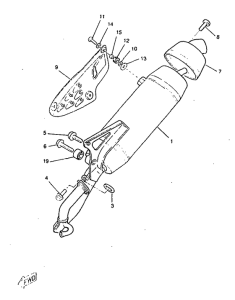 CW50RSX Выхлопная система