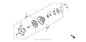 CB50 Масляный насос