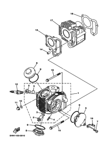  Головка цилиндров