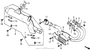 XR500 Глушитель