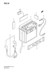 EN125 Аккумулятор