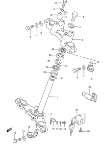 TS50 Траверса нижняя