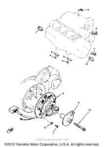 XS850LH Pickup coil governor