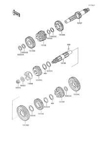 VN750 Трансмиссия