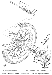 RS100C Переднее колесо