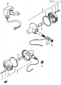 RV50 Поворотники