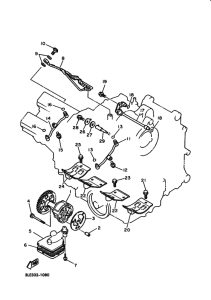 FZR1000 FZR1000F Маслонасос