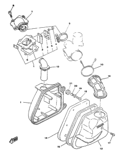 YA50F Впускная система