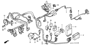 GL1500C Harness wire