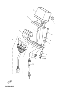 DT125RE Приборы