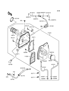 BJ250 Воздушный фильтр