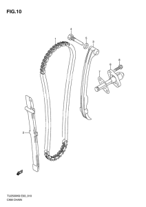 TU250 Держатель направляющей