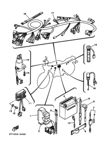 TZR125 Электрические детали