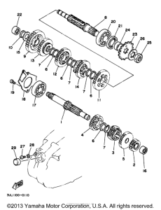 RT100J Трансмиссия