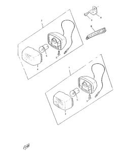 CW50 Поворотники