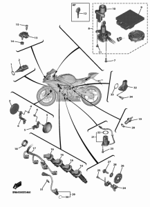 YZF600 Электрика 1