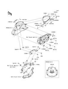 ZR750 Обтекатели