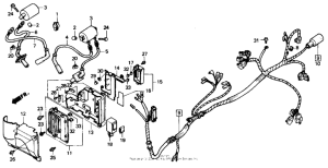 VT700C Жгут проводов