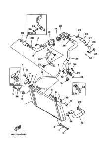 TZR250RS ﾗｼﾞｴﾀ. ﾎｰｽ 1