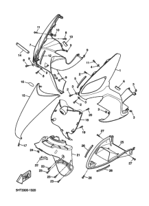 XQ125 Щиток облицовочный