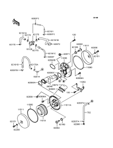 VN1500 Воздушный фильтр