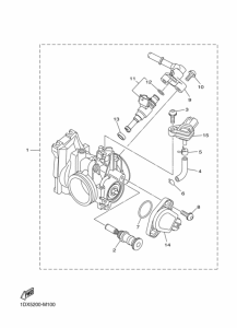 WR450F Масляный насос