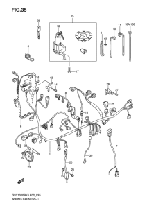 GSX1300R Жгут проводов