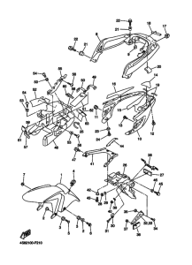 FZ6SW FZS6W Крыло
