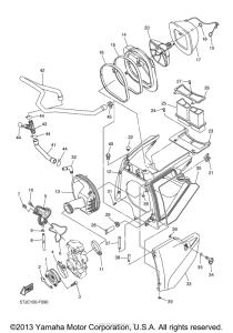 WR450F Впускная система