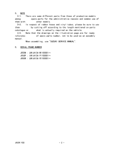 JR50 Catalog preface