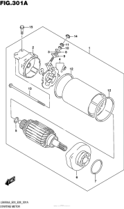 LS650 Стартер