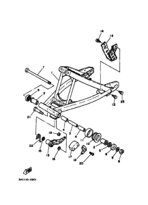RT180 Задний рычаг и подвеска