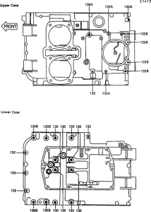 EN500 Болты крепления картера