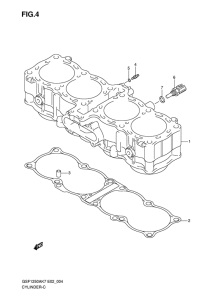GSF1250S (ABS) Цилиндр