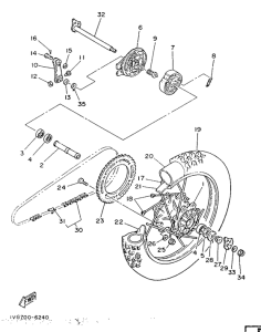 IT200 Переднее колесо