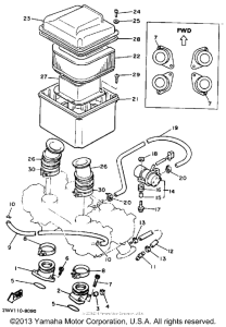 XVZ13U Воздушный фильтр