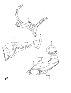 GSX-R1000 Installation parts