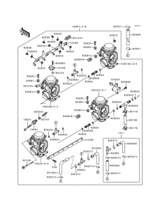 ZX600 Carburetor assy