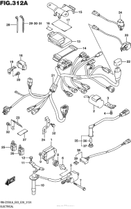 RM-Z250 Электрика
