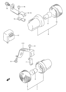 TS125 Поворотники