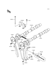 ZG1000 Распредвал