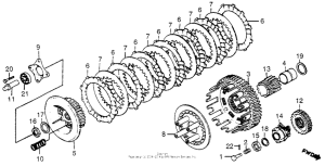 XR500 Clutch + spark advancer