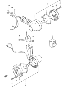 TS50 Поворотники