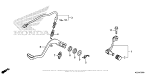 CRF250L (ABS) Педали