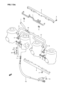 GSX-R750 Carburetor fittings