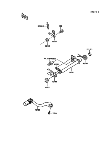 KX125 Механизм переключения передач