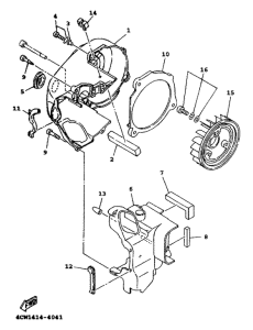 XC125 Air shroud. fan