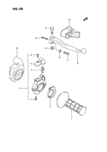 RM80 Right handle switch